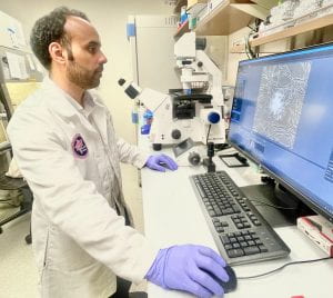COURTESY OF YOUSEF ALHARBIYousef Alharbi, third-year student pursuing a Ph.D. in molecular medicine and pharmacogenomics, continues his research at NSU..